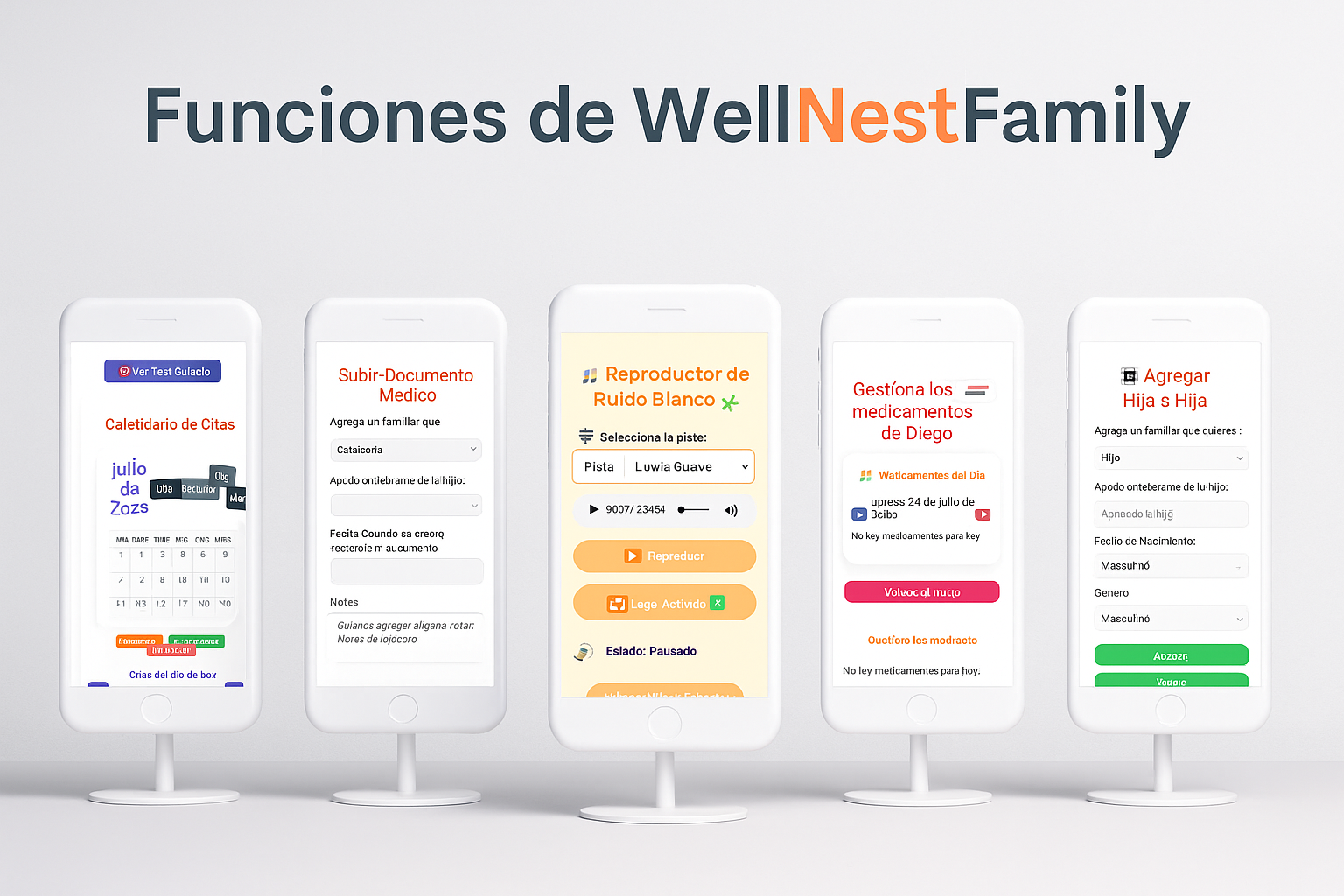 Registro de perfil familiar